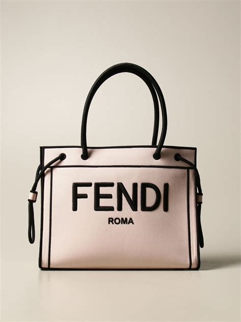 fendi logo logo bag